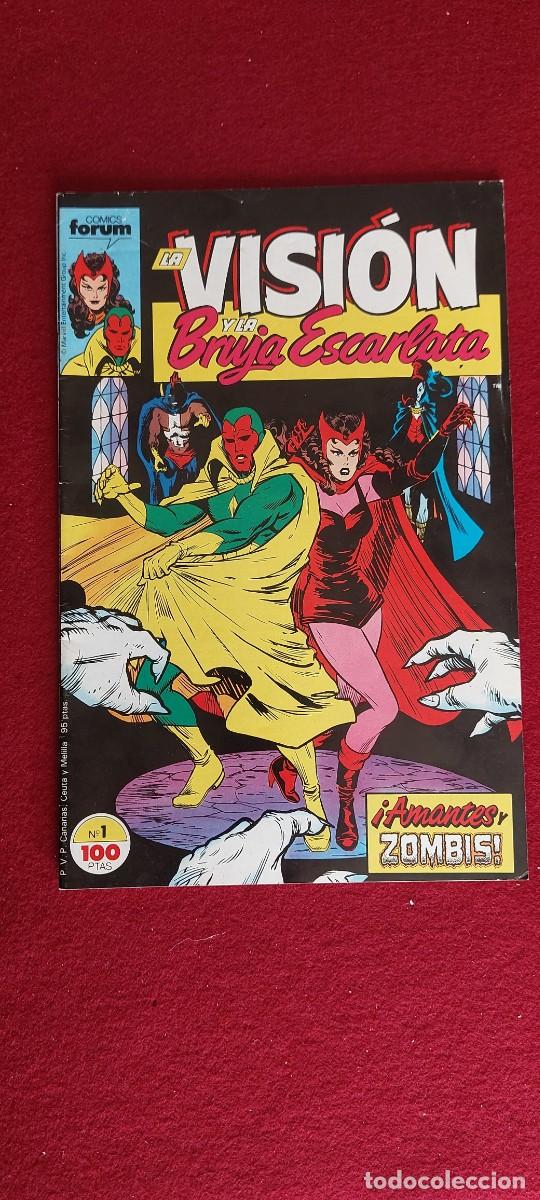 C&oacute;mics: La Visi&oacute;n y la Bruja Escarlata N&ordm; 1 Forum - Foto 1