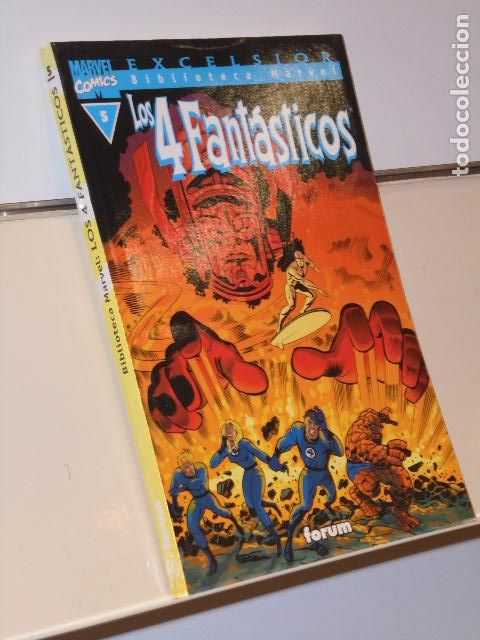 C&oacute;mics: BIBLIOTECA MARVEL EXCELSIOR LOS 4 FANTASTICOS NUMERO 5 - FORUM - Foto 1