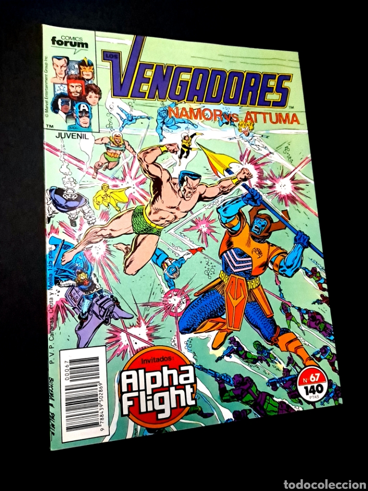 C&oacute;mics: EXCELENTE ESTADO LOS VENGADORES 67 FORUM COMICS GRAPA - Foto 1