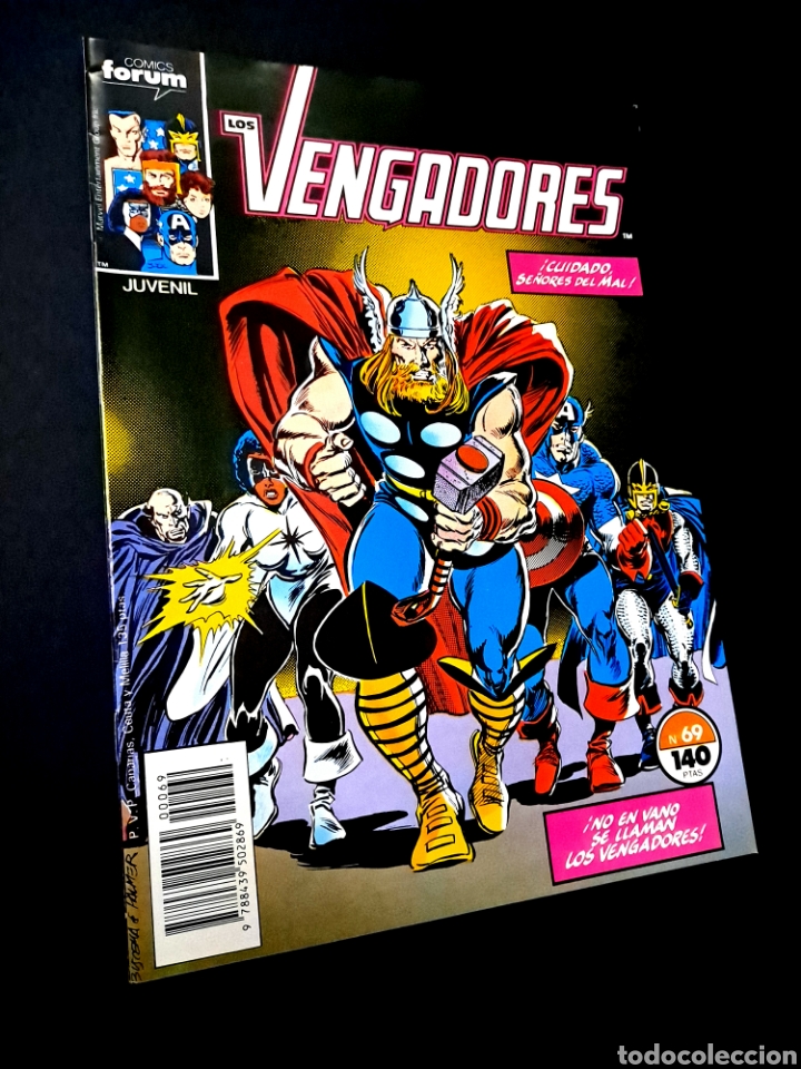 C&oacute;mics: EXCELENTE ESTADO LOS VENGADORES 69 FORUM COMICS GRAPA - Foto 1