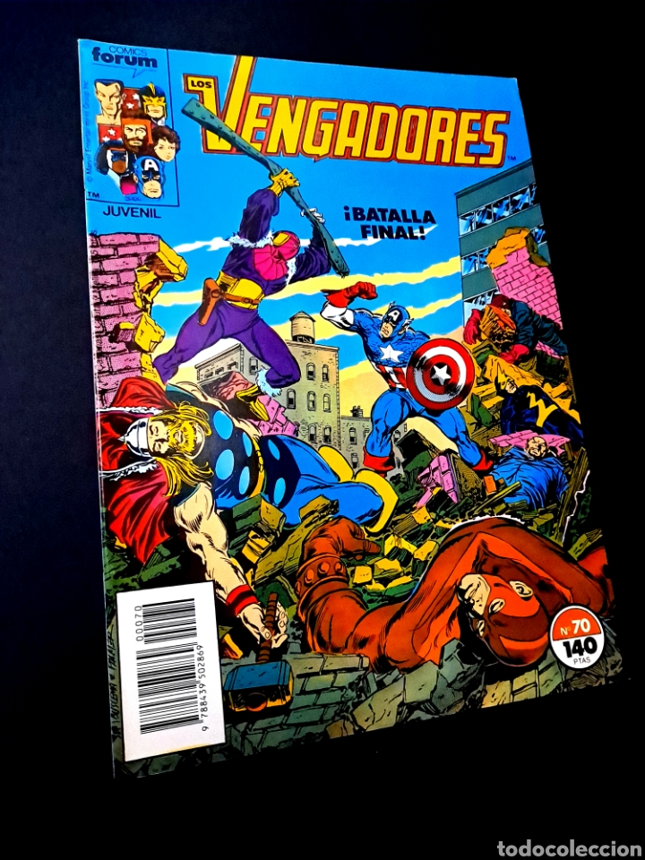 C&oacute;mics: EXCELENTE ESTADO LOS VENGADORES 70 FORUM COMICS GRAPA - Foto 1