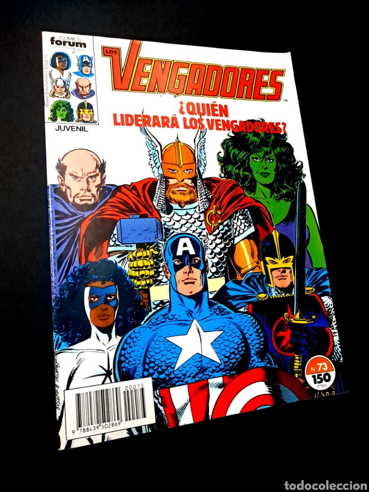 C&oacute;mics: EXCELENTE ESTADO LOS VENGADORES 73 FORUM COMICS GRAPA - Foto 1