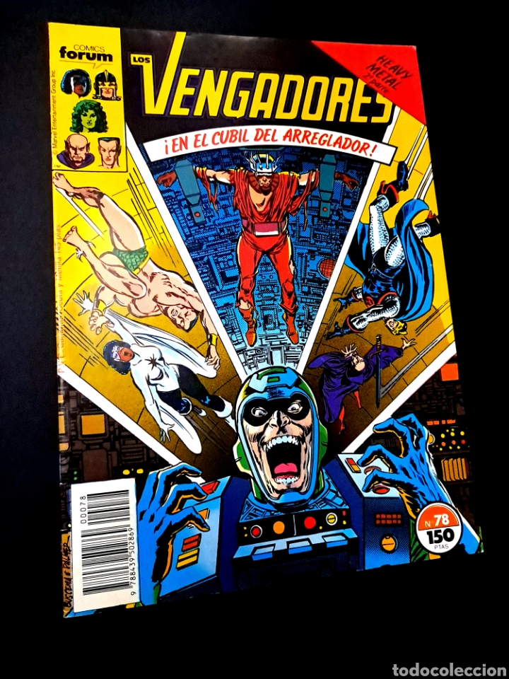 C&oacute;mics: EXCELENTE ESTADO LOS VENGADORES 78 FORUM COMICS GRAPA - Foto 1