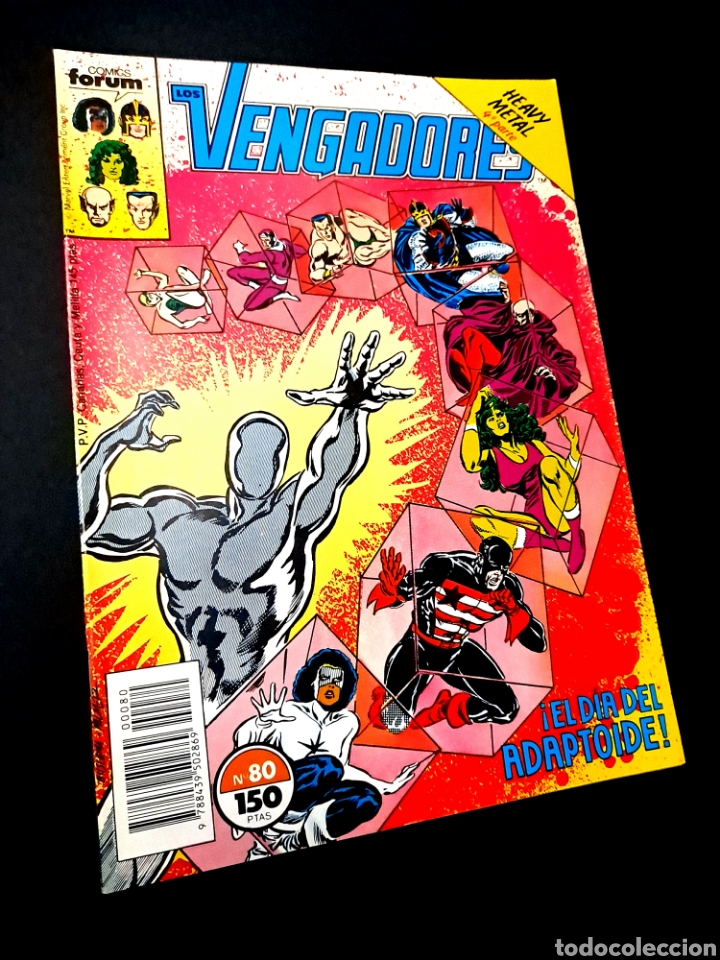 C&oacute;mics: EXCELENTE ESTADO LOS VENGADORES 80 FORUM COMICS GRAPA - Foto 1
