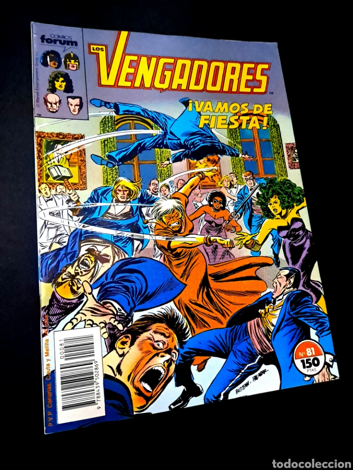 C&oacute;mics: EXCELENTE ESTADO LOS VENGADORES 81 FORUM COMICS GRAPA - Foto 1