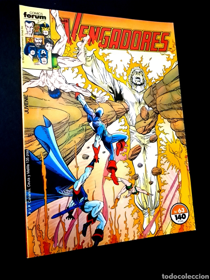 C&oacute;mics: EXCELENTE ESTADO LOS VENGADORES 63 FORUM COMICS GRAPA - Foto 1