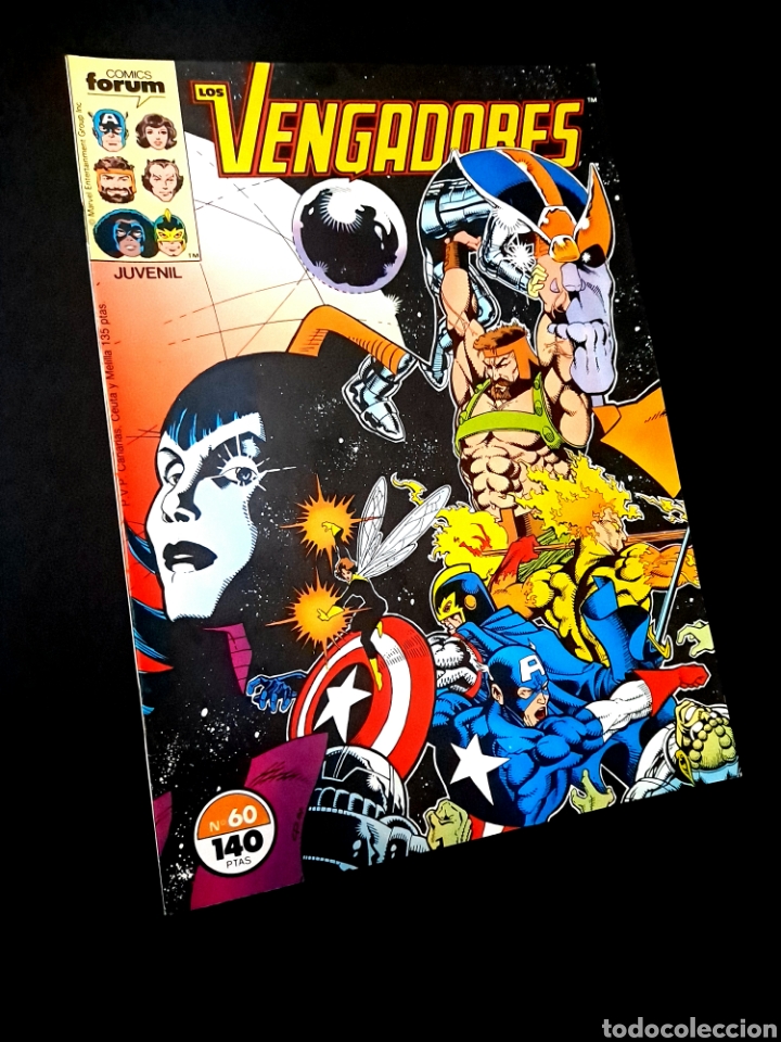 C&oacute;mics: EXCELENTE ESTADO LOS VENGADORES 60 FORUM COMICS GRAPA - Foto 1
