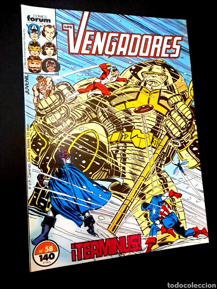 C&oacute;mics: EXCELENTE ESTADO LOS VENGADORES 58 FORUM COMICS GRAPA - Foto 1