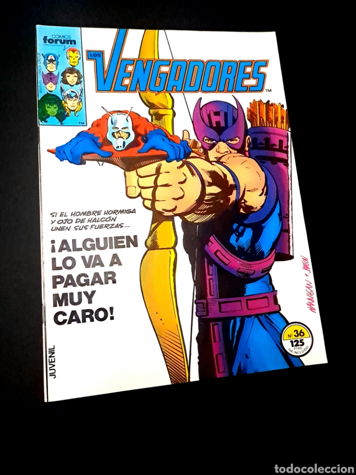 C&oacute;mics: EXCELENTE ESTADO LOS VENGADORES 36 FORUM COMICS GRAPA - Foto 1