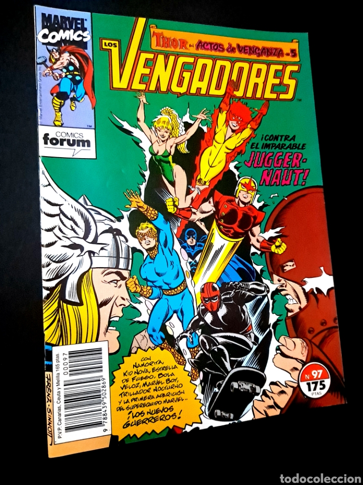 C&oacute;mics: EXCELENTE ESTADO LOS VENGADORES 97 FORUM COMICS GRAPA - Foto 1