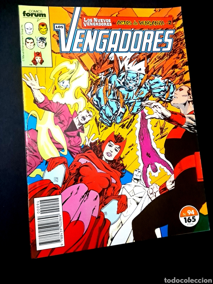 C&oacute;mics: EXCELENTE ESTADO LOS VENGADORES 94 FORUM COMICS GRAPA - Foto 1