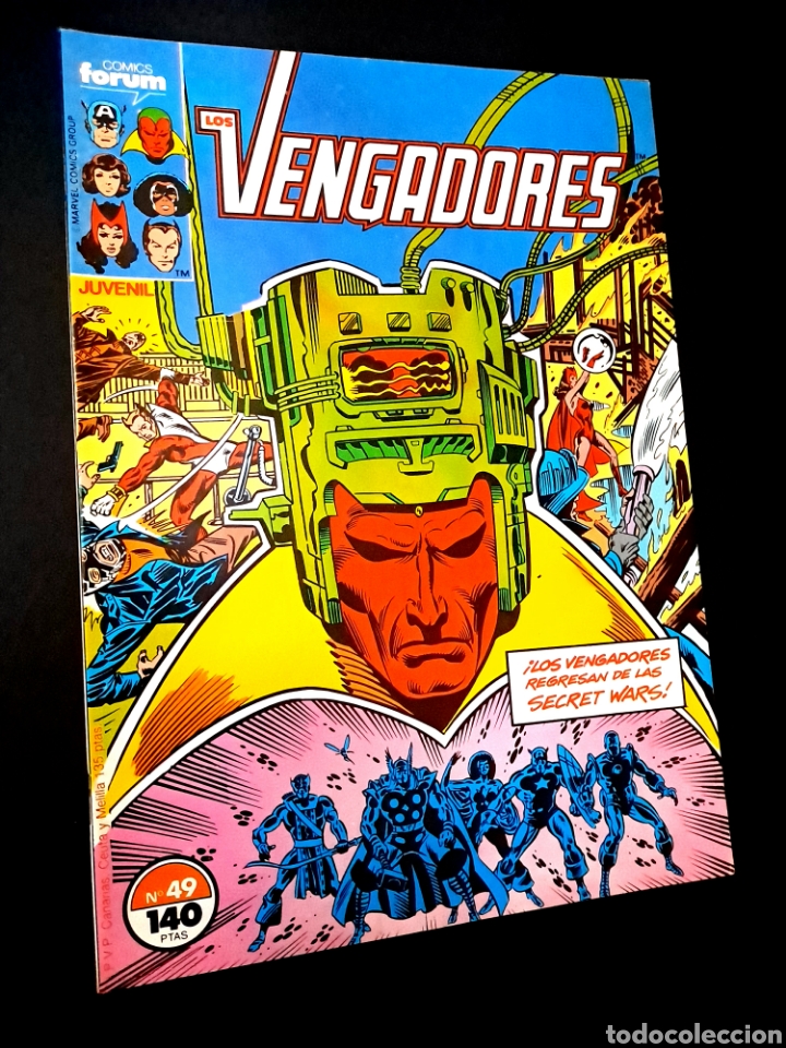 C&oacute;mics: EXCELENTE ESTADO LOS VENGADORES 49 FORUM COMICS GRAPA - Foto 1