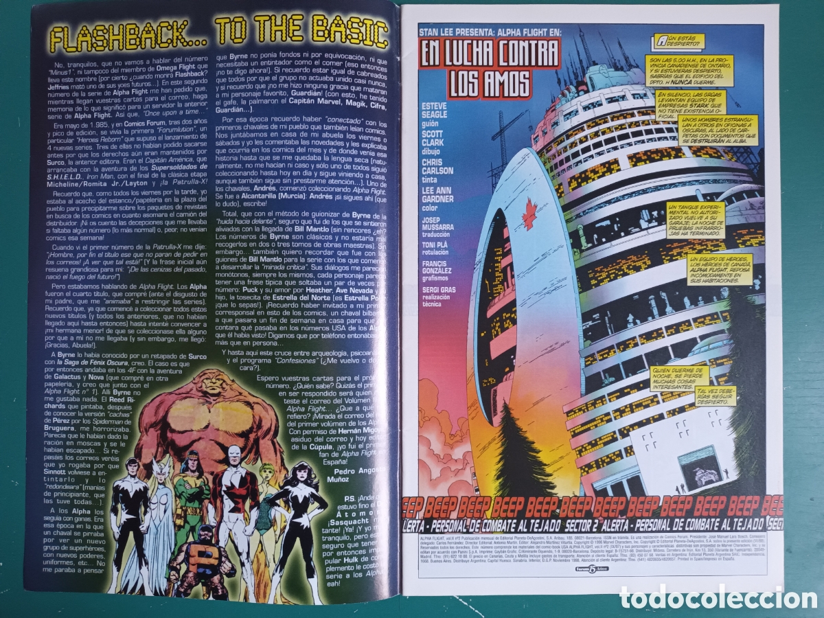 C&oacute;mics: Alpha Flight N&deg; 2 vol.2 FORUM - MARVEL - Foto 2