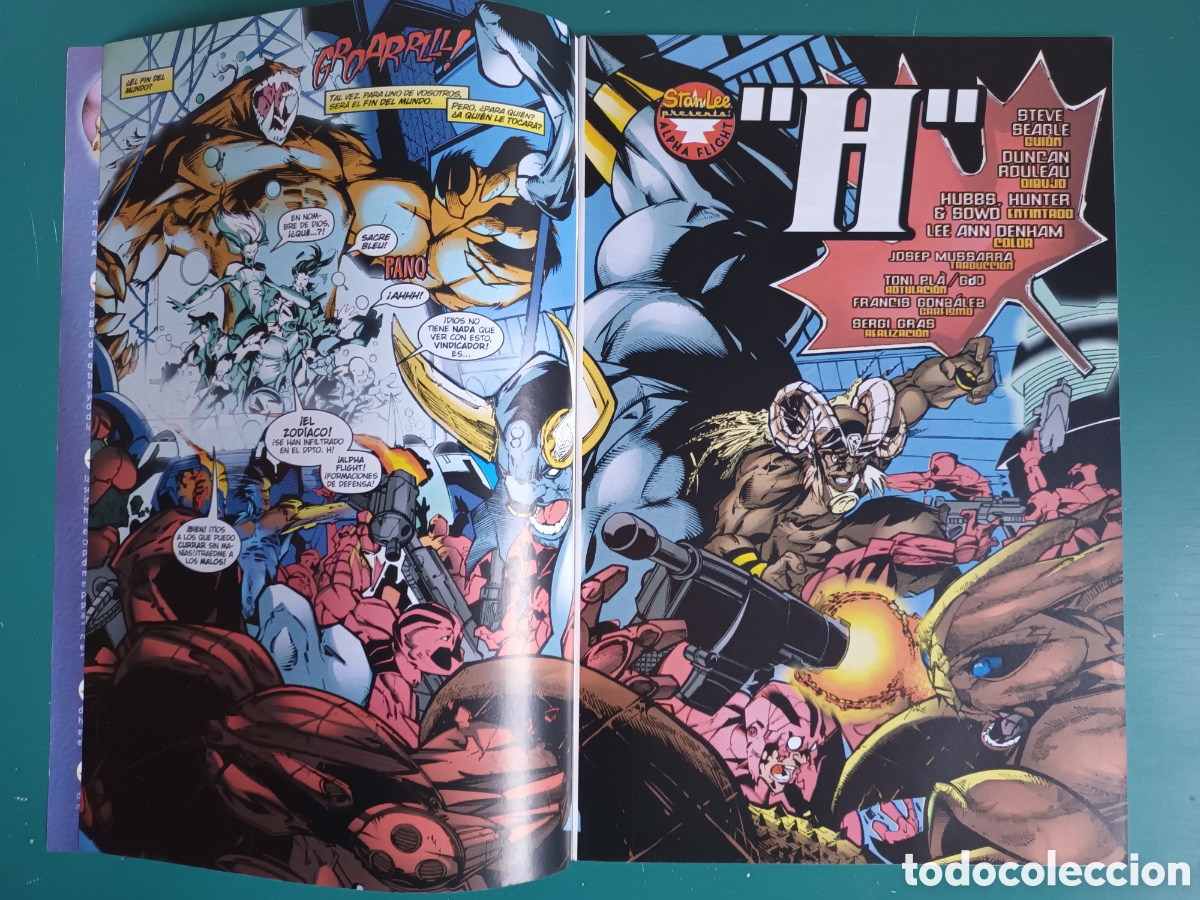 C&oacute;mics: Alpha Flight N&deg; 12 vol.2 FORUM - MARVEL - Foto 3