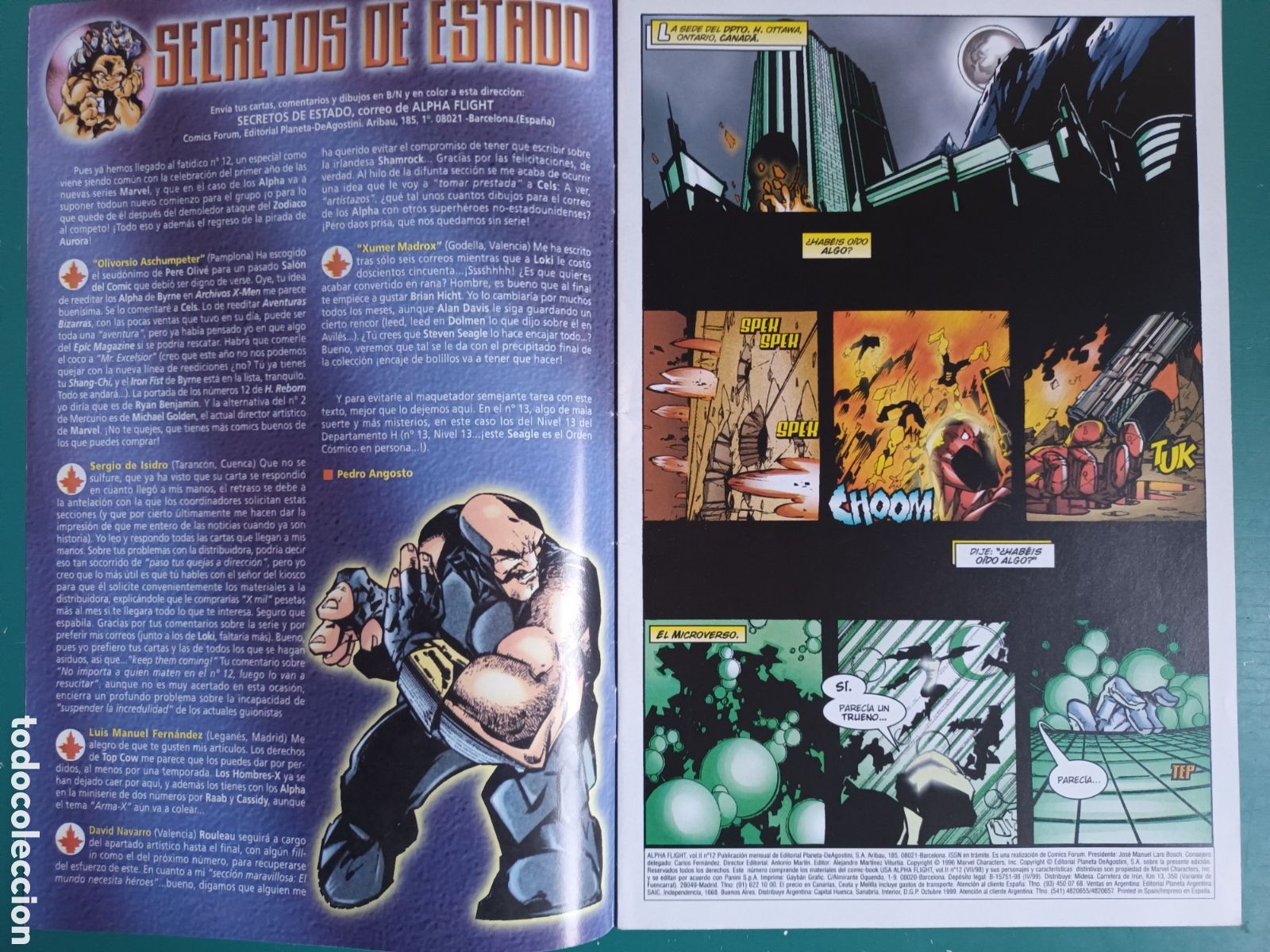 C&oacute;mics: Alpha Flight N&deg; 12 vol.2 FORUM - MARVEL - Foto 2
