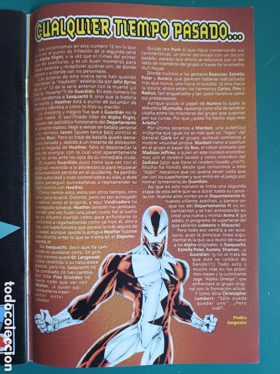 C&oacute;mics: Alpha Flight N&deg; 12 vol.2 FORUM - MARVEL - Foto 5