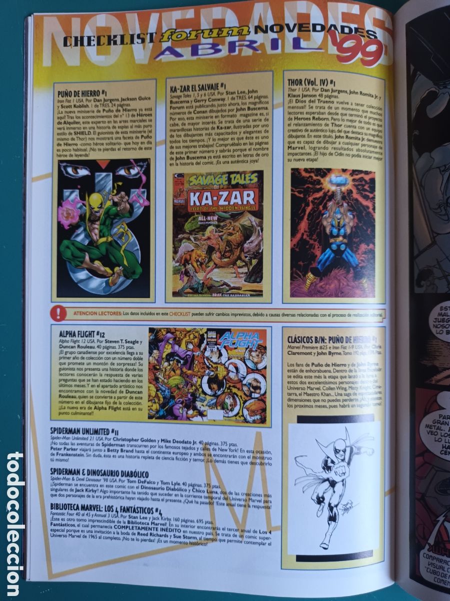 C&oacute;mics: Alpha Flight N&deg; 12 vol.2 FORUM - MARVEL - Foto 4