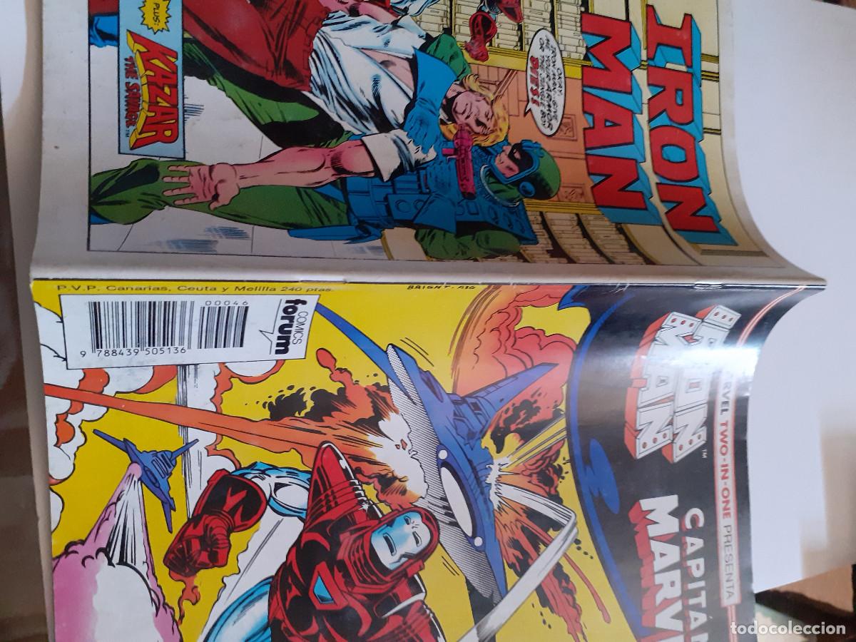 C&oacute;mics: MARVEL TWO-IN-ONE: IRON MAN & CAPIT&Aacute;N MARVEL - N&ordm; 46 - &iexcl;Duelo en el cielo! - FORUM - Foto 4