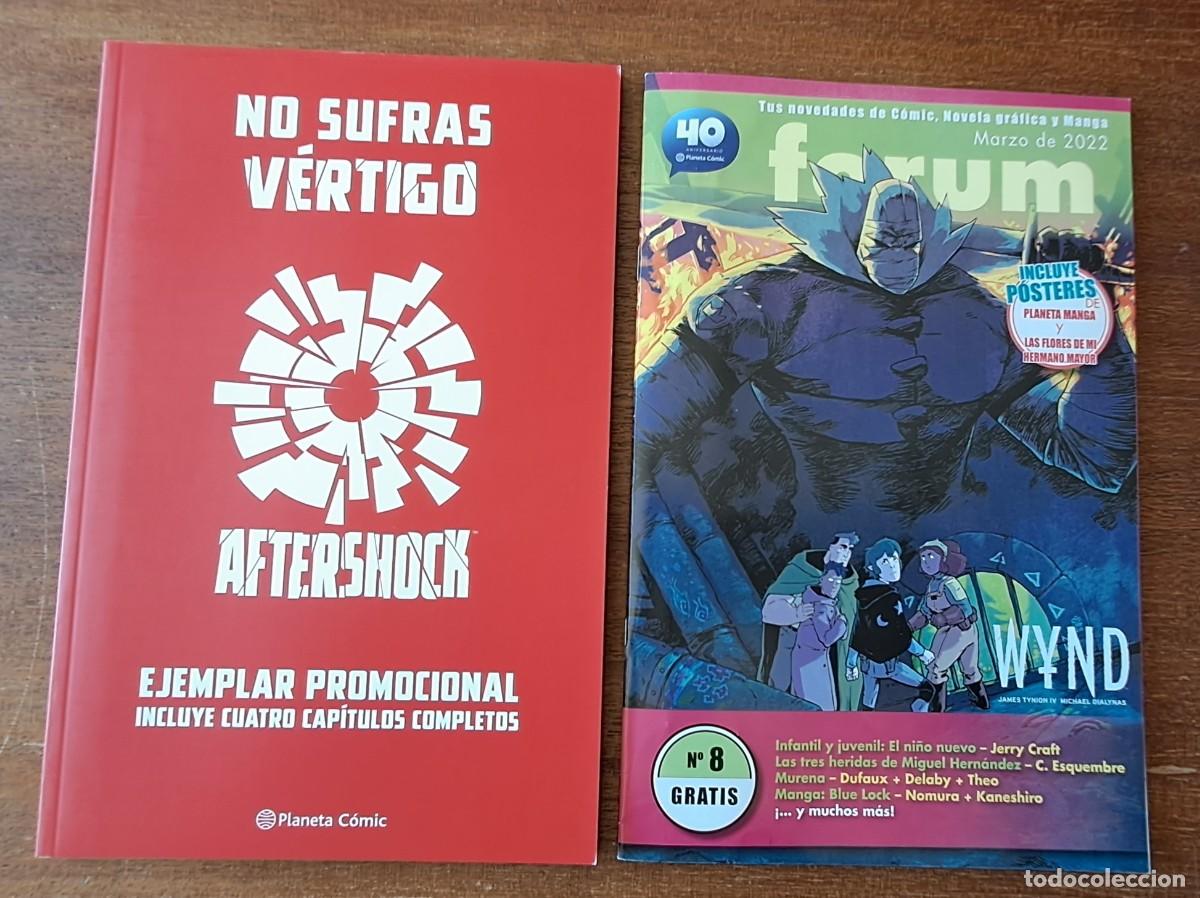 C&oacute;mics: CATALOGO COMICS AFTERSHOK- REVISTA FORUM N&ordm;8 - Foto 1