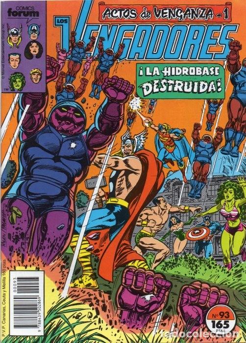 C&oacute;mics: LOS VENGADORES vol.1 n&ordm; 93 - Forum - Foto 1