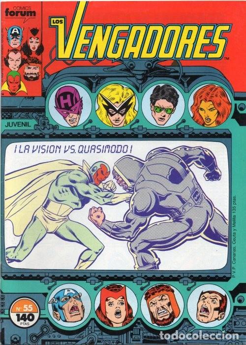 C&oacute;mics: LOS VENGADORES vol.1 n&ordm; 55 - Forum - Foto 1