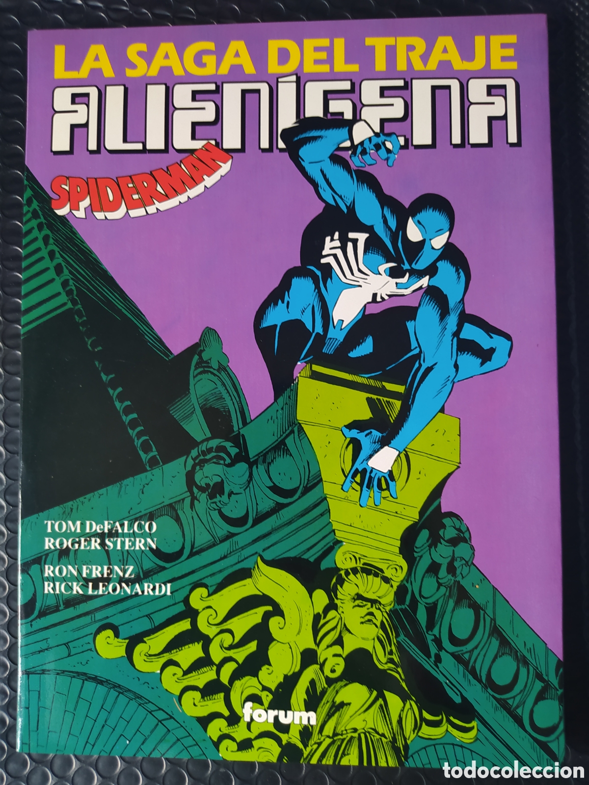 Comics: NUEVO(NM)-SPIDERMAN VENOM- LA SAGA DEL TRAJE ALIENIGENA - OBRAS MAESTRAS N&ordm; 5 - FORUM - 1992-BOLSA