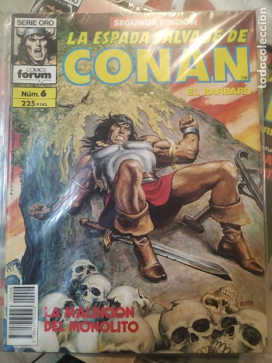C&oacute;mics: LA ESPADA SALVAJE DE CONAN N&ordm; 6 2&ordf; EDICION FORUM - Foto 1