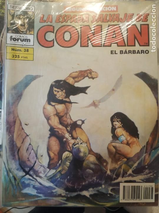 C&oacute;mics: LA ESPADA SALVAJE DE CONAN N&ordm; 38 2&ordf; EDICION FORUM - Foto 1