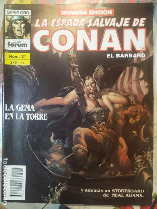C&oacute;mics: LA ESPADA SALVAJE DE CONAN N&ordm; 21 2&ordf; EDICION FORUM - Foto 1