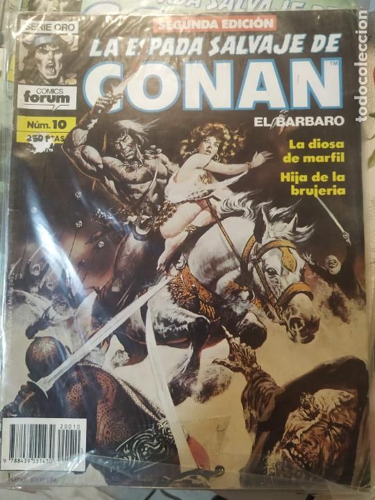 C&oacute;mics: LA ESPADA SALVAJE DE CONAN N&ordm; 10 2&ordf; EDICION FORUM - Foto 1