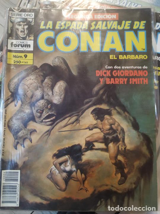 C&oacute;mics: LA ESPADA SALVAJE DE CONAN N&ordm; 9 2&ordf; EDICION FORUM - Foto 1