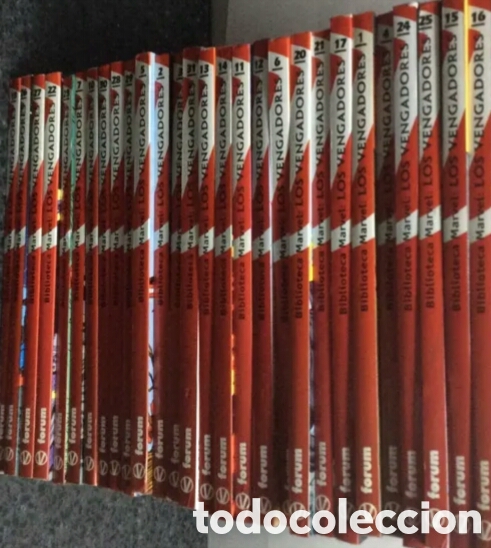 C&oacute;mics: LOS VENGADORES BIBLIOTECA MARVEL EXCELSIOR COLECCI&Oacute;N COMPLETA. - Foto 8