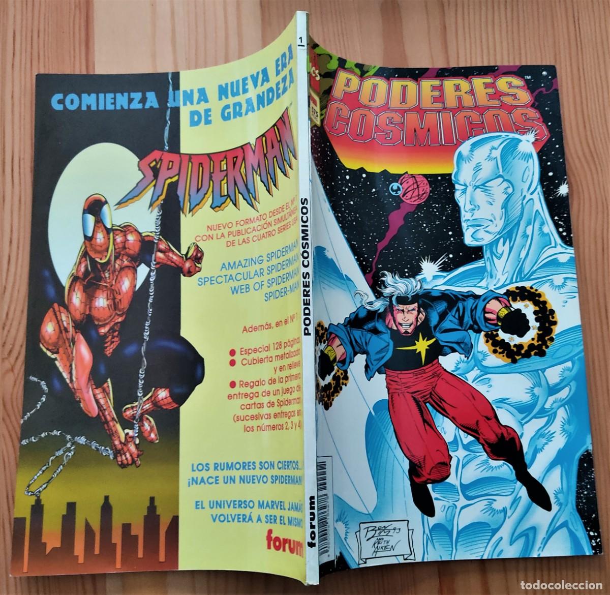C&oacute;mics: PODERES C&Oacute;SMICOS N&ordm; 1 - MARVEL COMICS - FORUM - Foto 2