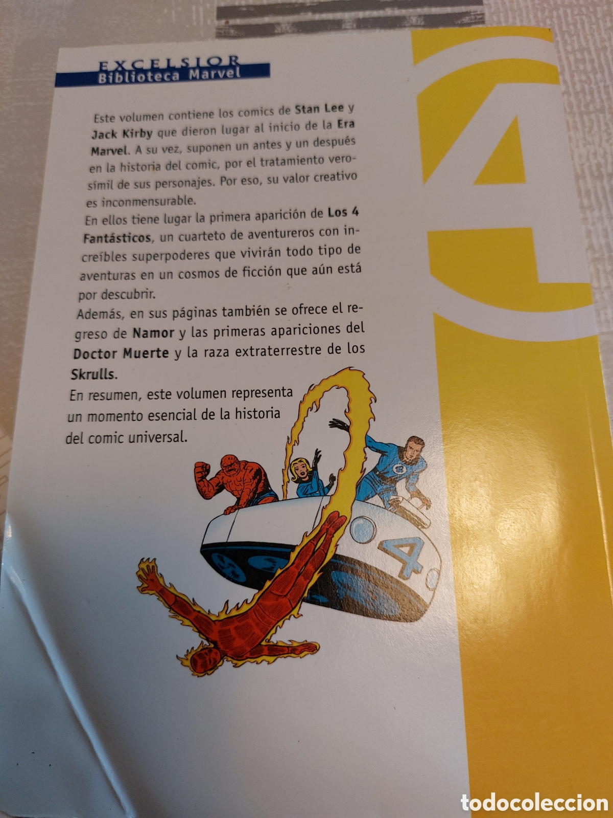 C&oacute;mics: Biblioteca Marvel. Tomo 01- Los 4 fant&aacute;sticos - Foto 2