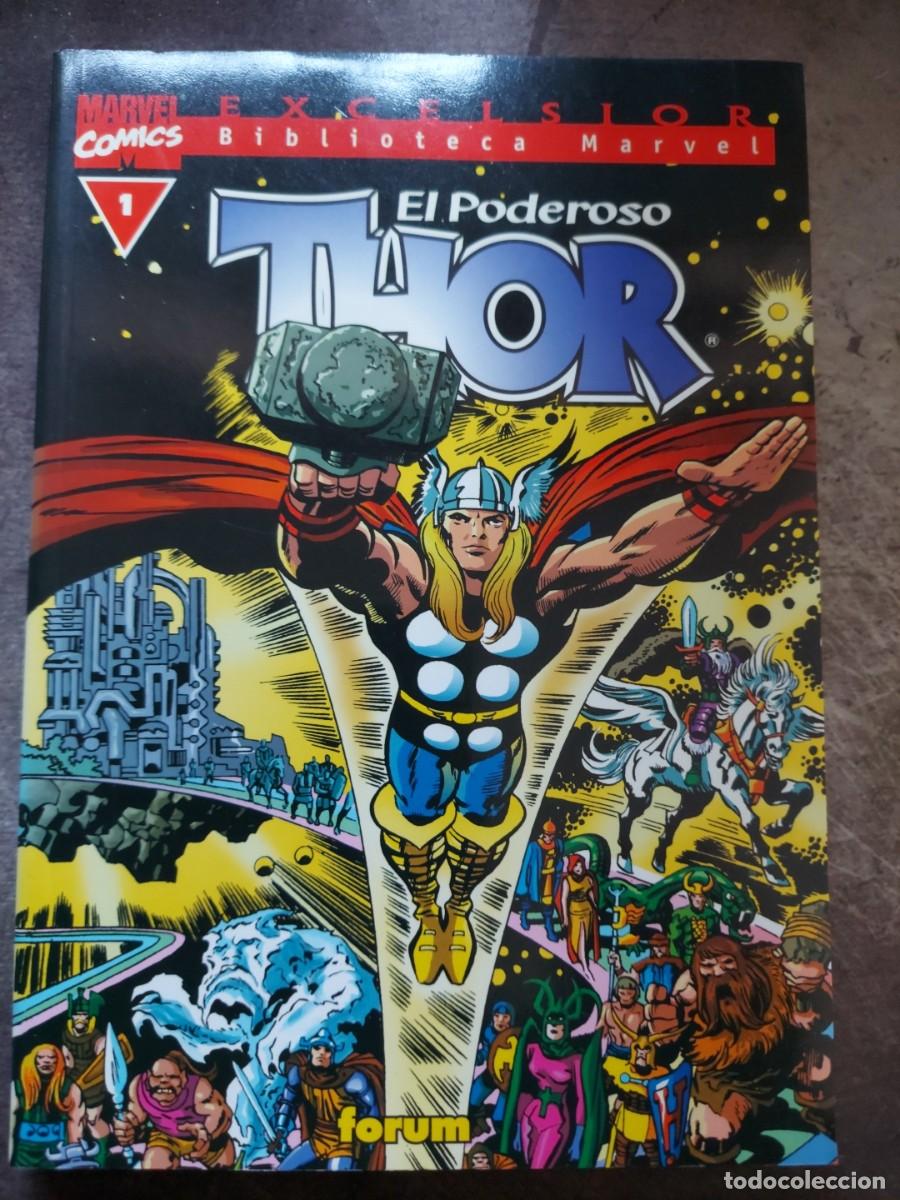 C&oacute;mics: Biblioteca Marvel El Poderoso Thor N&uacute;mero 1 - L&iacute;nea Excelsior - Foto 1
