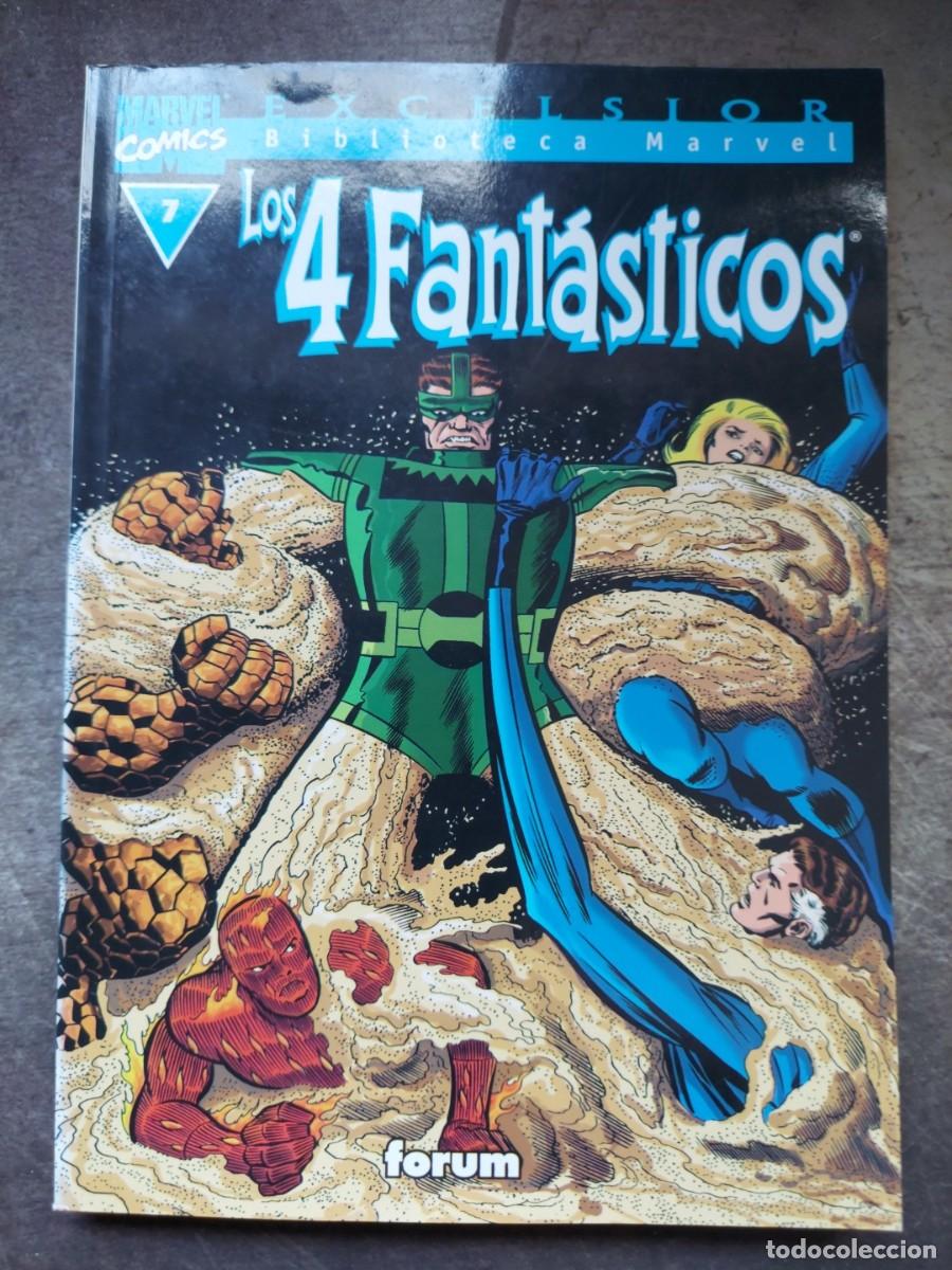 C&oacute;mics: Biblioteca Marvel Los 4 Fant&aacute;sticos N&uacute;mero 7 - L&iacute;nea Excelsior - Foto 1
