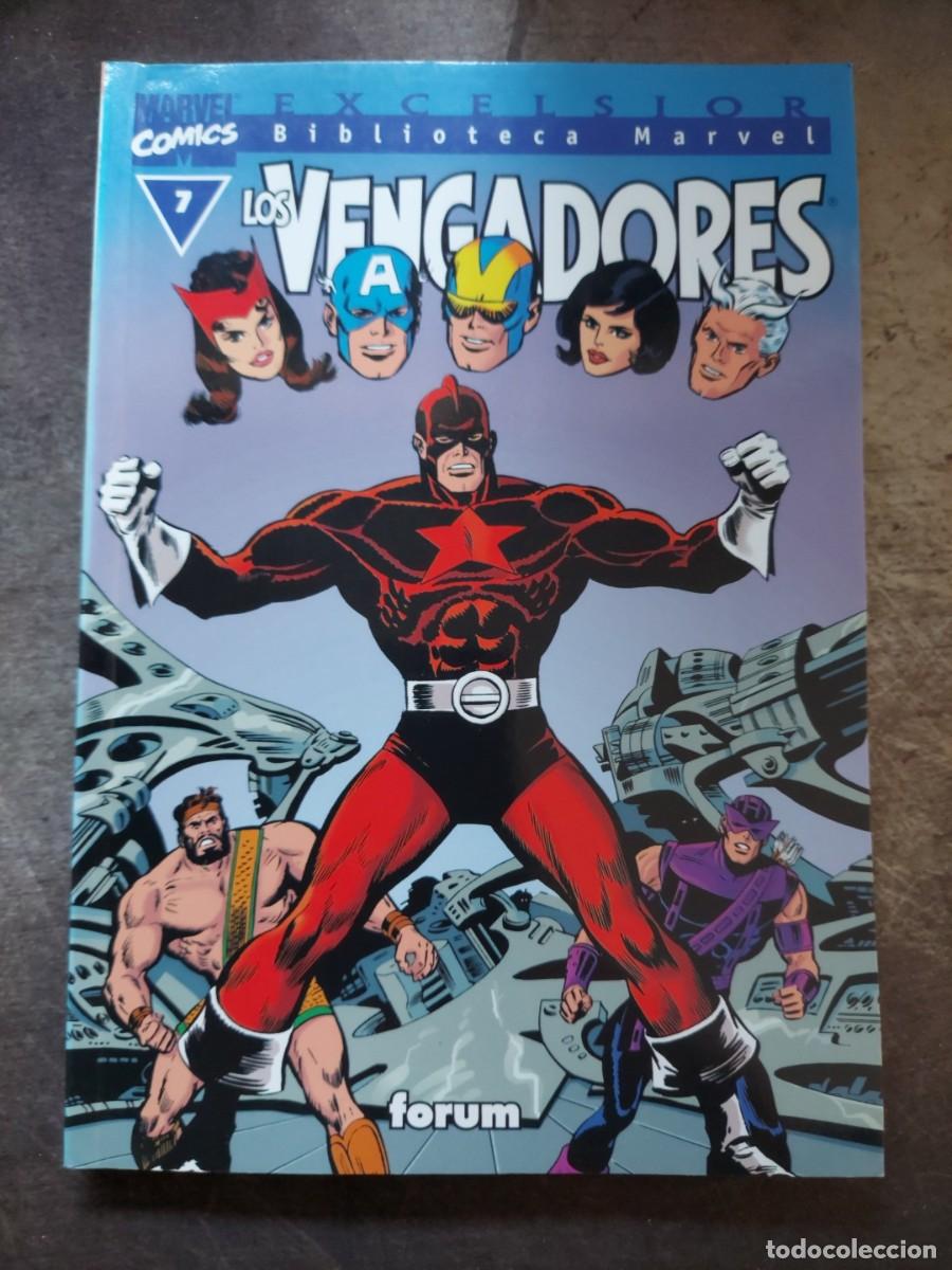 C&oacute;mics: Biblioteca Marvel Los Vengadores N&uacute;mero 7 - L&iacute;nea Excelsior - Foto 1