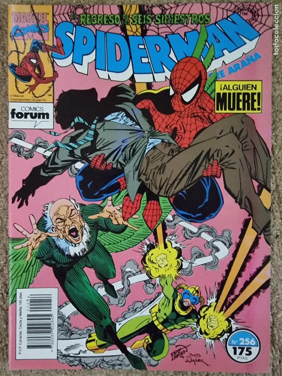 C&oacute;mics: Spiderman 256 vol.1.Marvel.Forum - Foto 1