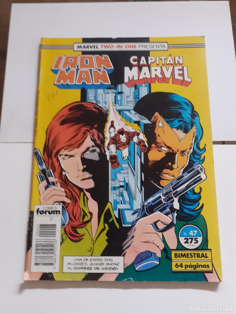 C&oacute;mics: MARVEL TWO-IN-ONE: IRON MAN & CAPIT&Aacute;N MARVEL - N&ordm; 47 - El laberinto - FORUM - Foto 1