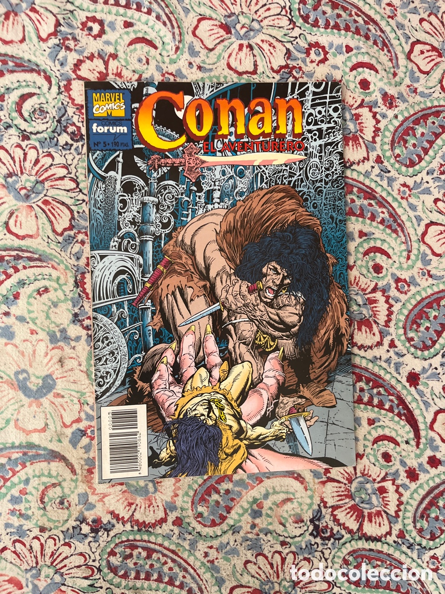 C&oacute;mics: CONAN EL AVENTURERO, N&Uacute;MERO 5, (C&Oacute;MICS F&Oacute;RUM) - Foto 1
