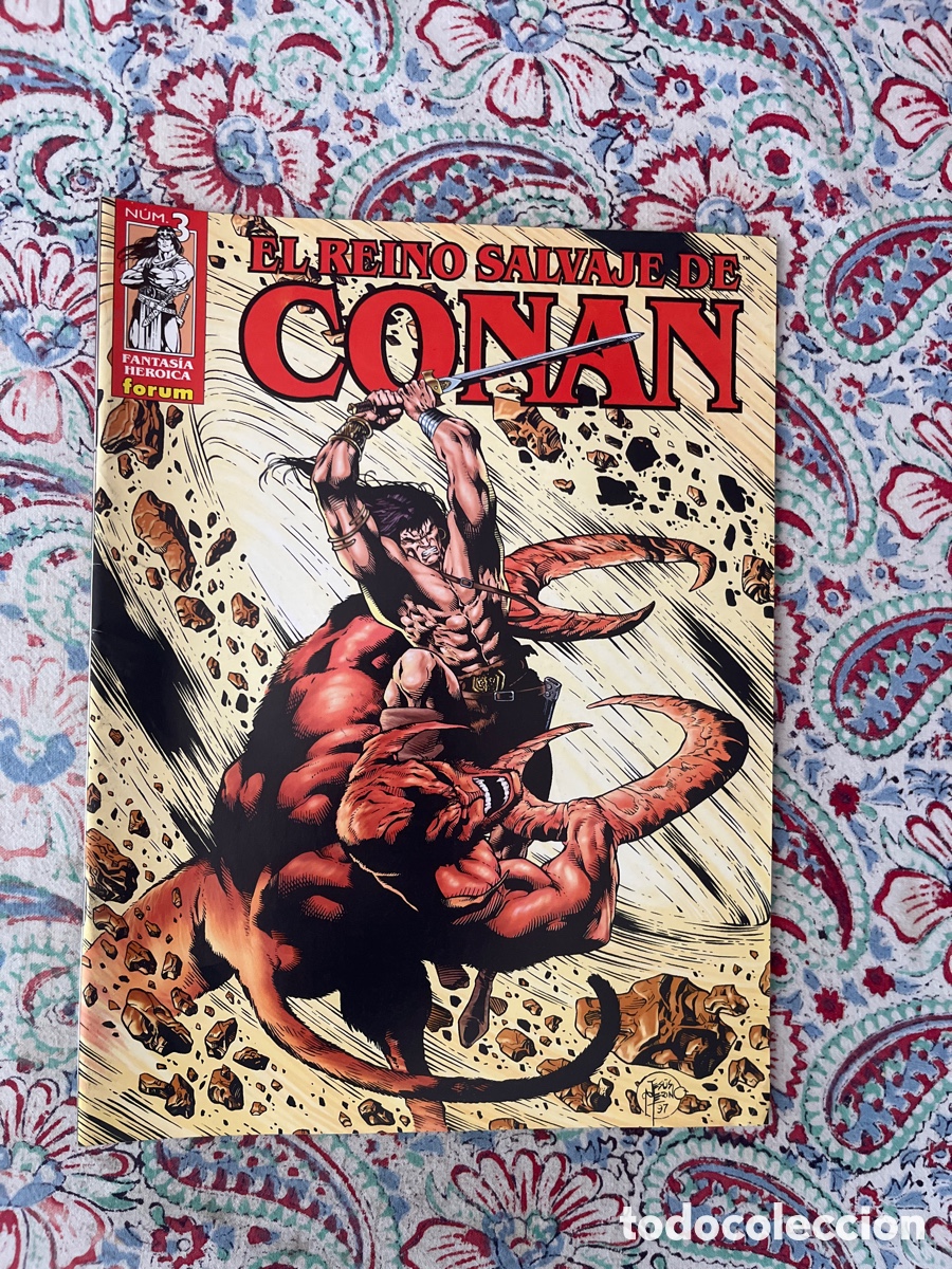 C&oacute;mics: EL REINO SALVAJE DE CONAN, N&Uacute;MERO 3, (F&Oacute;RUM) - Foto 1