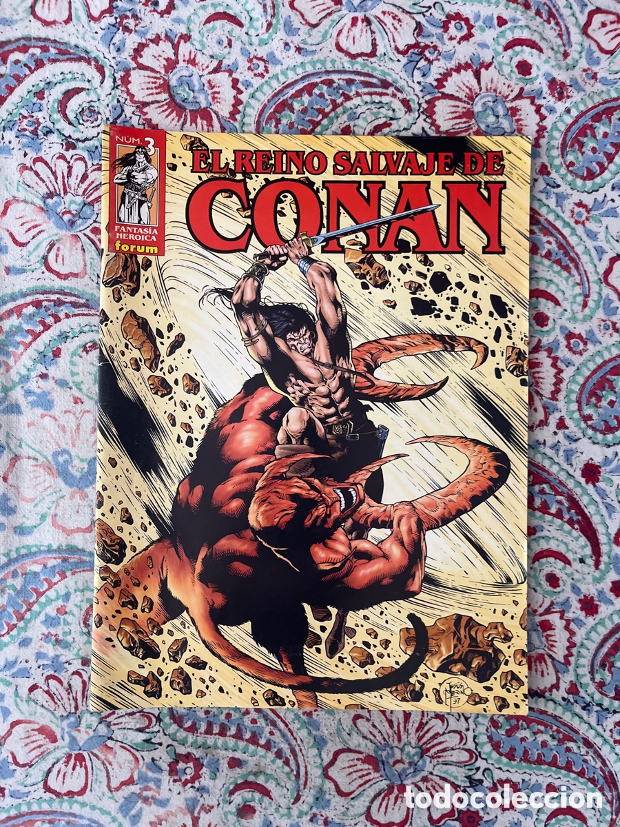 C&oacute;mics: EL REINO SALVAJE DE CONAN, N&Uacute;MERO 3, (F&Oacute;RUM) - Foto 1