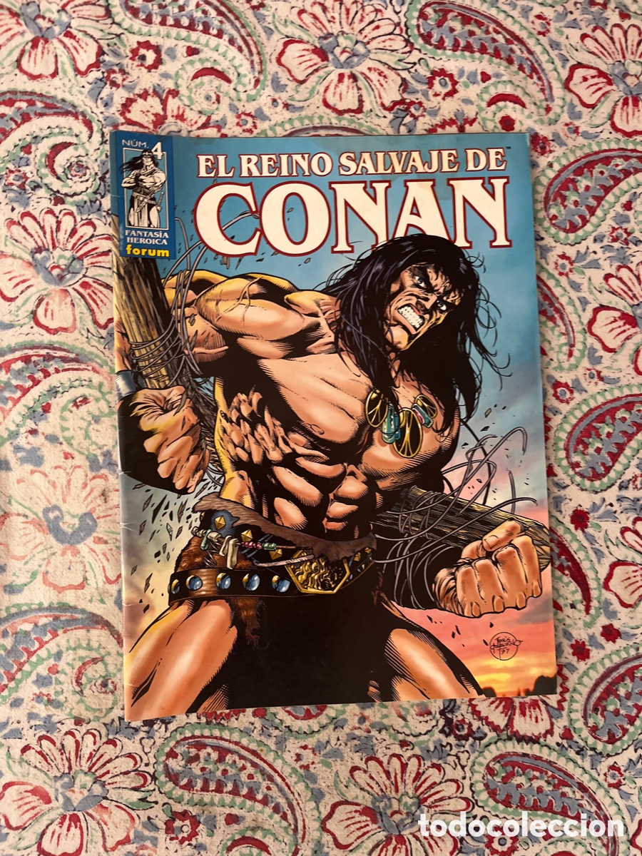 C&oacute;mics: EL REINO SALVAJE DE CONAN, N&Uacute;MERO 4, (F&Oacute;RUM) - Foto 1