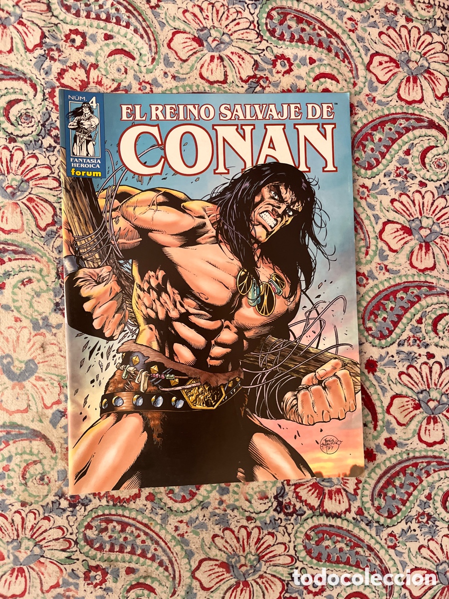 C&oacute;mics: EL REINO SALVAJE DE CONAN, N&Uacute;MERO 4, (F&Oacute;RUM) - Foto 1