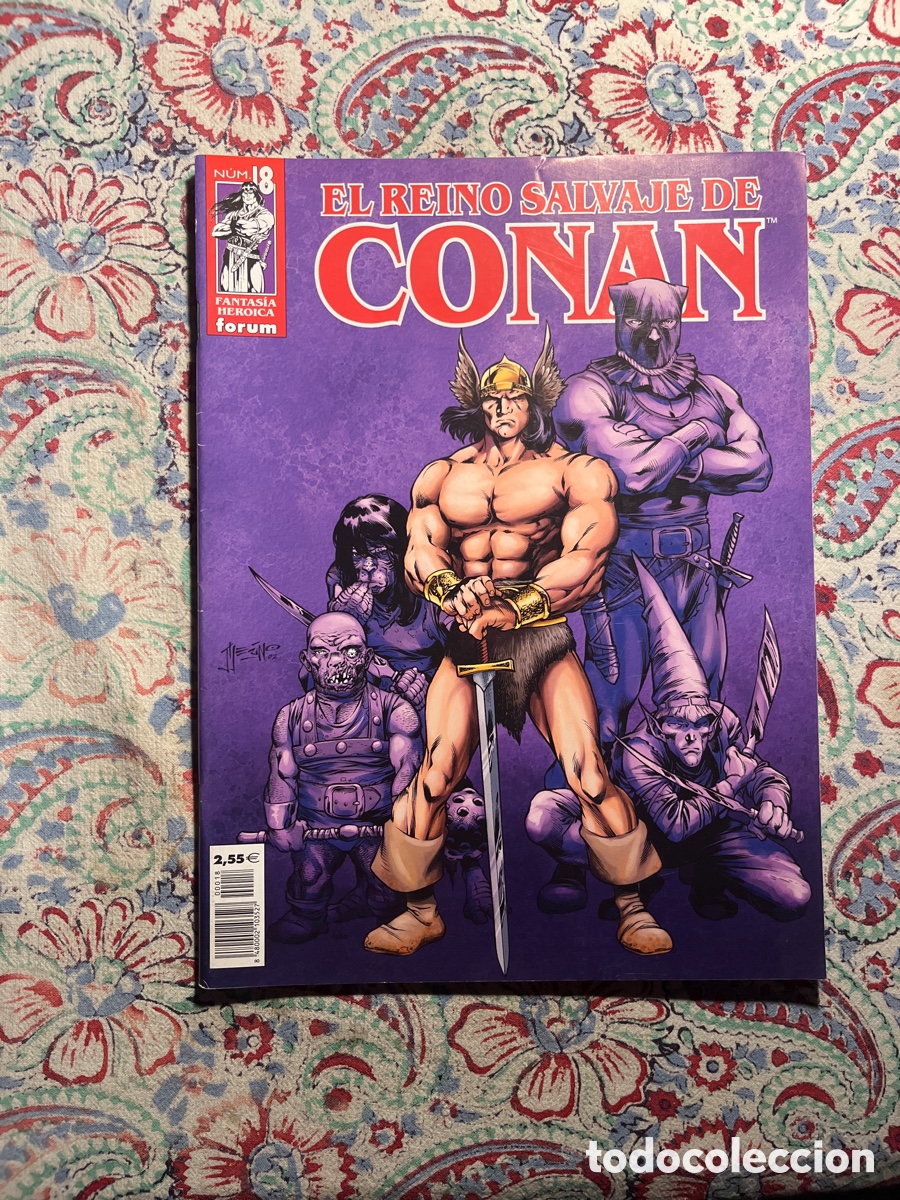 C&oacute;mics: EL REINO SALVAJE DE CONAN, N&Uacute;MERO 18, (F&Oacute;RUM) - Foto 1