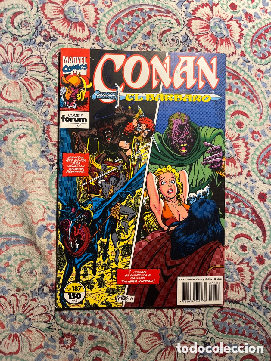 C&oacute;mics: CONAN EL B&Aacute;RBARO, N&Uacute;MERO 187, (C&Oacute;MICS F&Oacute;RUM) - Foto 1