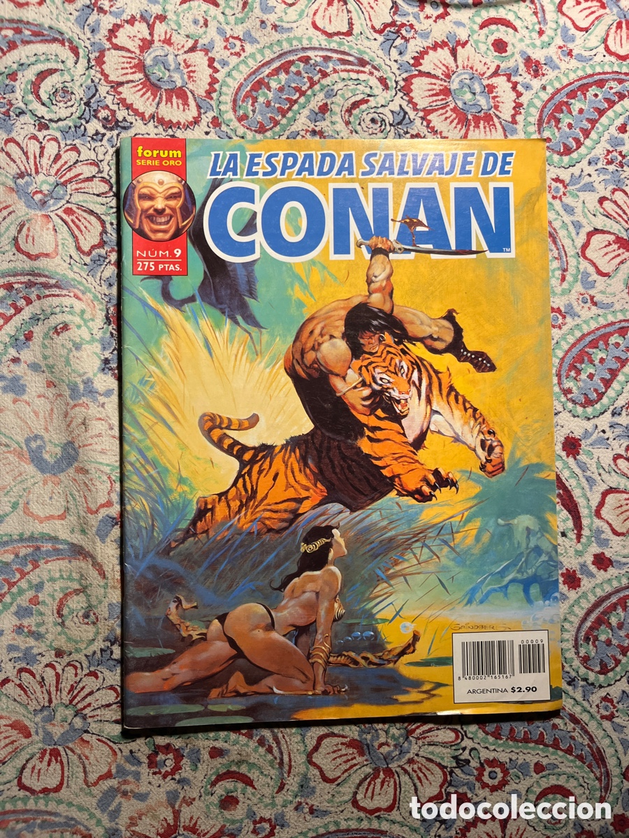 C&oacute;mics: LA ESPADA SALVAJE DE CONAN, N&Uacute;MERO 9, (F&Oacute;RUM) - Foto 1