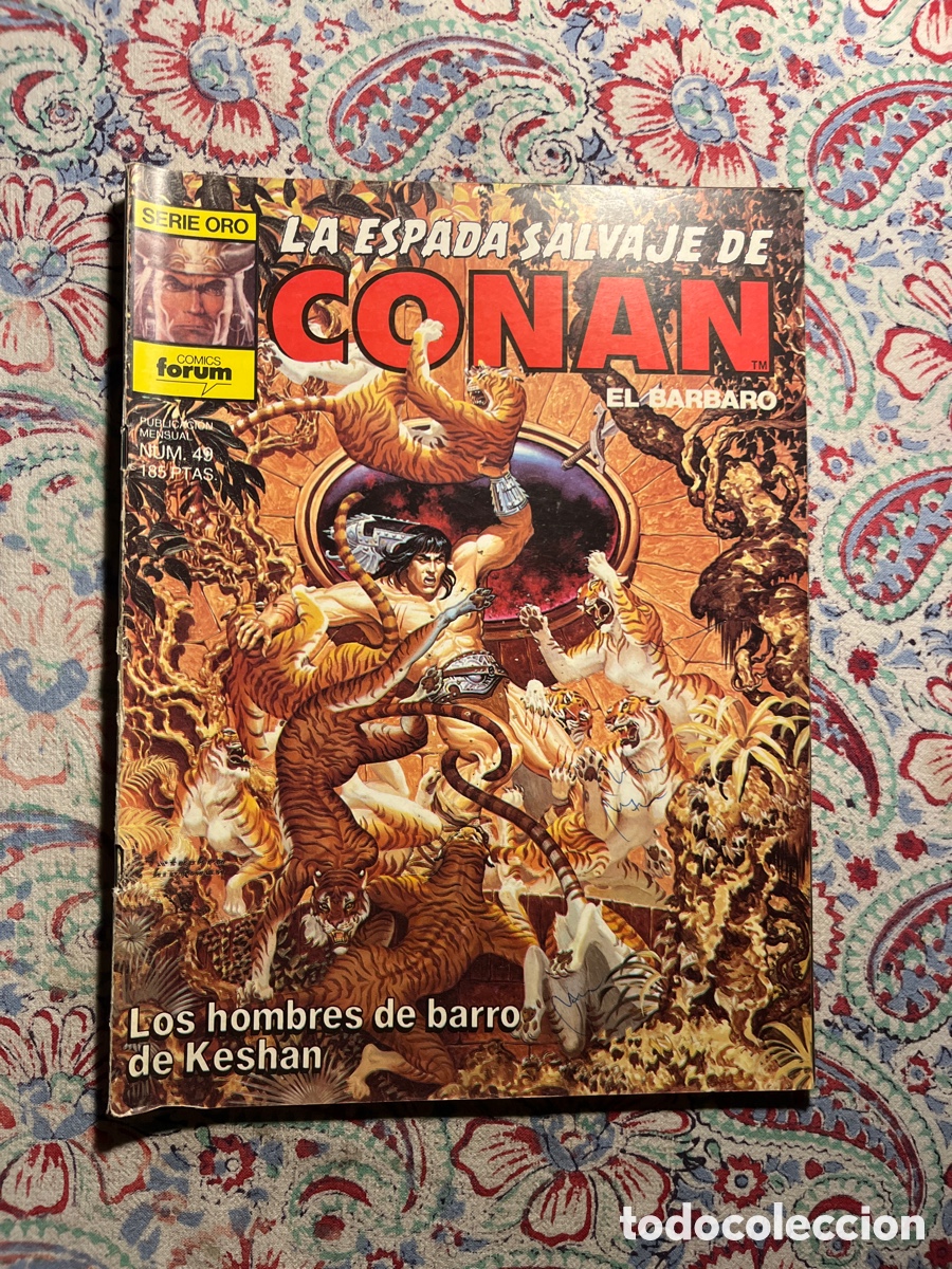 C&oacute;mics: LA ESPADA SALVAJE DE CONAN, N&Uacute;MERO 49, (F&Oacute;RUM) - Foto 1