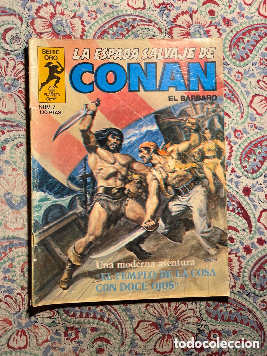 C&oacute;mics: LA ESPADA SALVAJE DE CONAN, N&Uacute;MERO 7, (F&Oacute;RUM) - Foto 1