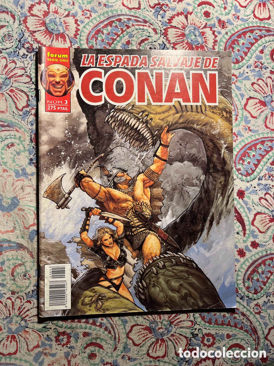 C&oacute;mics: LA ESPADA SALVAJE DE CONAN, N&Uacute;MERO 3, (F&Oacute;RUM) - Foto 1